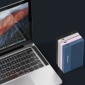 Qoltec Aluminiowa Obudowa | Kieszeń na dysk SSD HDD 2.5" | SATA | USB 3.0 | Super speed 5Gb/s | 2TB | Srebrny