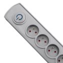 Qoltec Listwa antyprzepięciowa | 5 gniazd | 1.8m