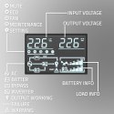 Qoltec Zasilacz awaryjny UPS do RACK | 3kVA | 3000W | Power Factory 1.0 | LCD | On-line