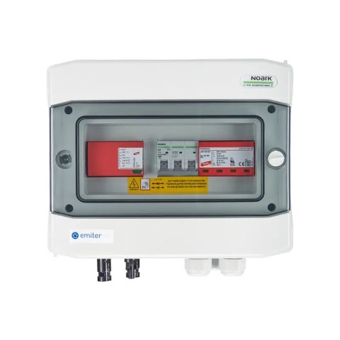 Rozdzielnica DC/AC hermetyczna EMITER z ogranicznikiem przepięć DC Dehn 1000V typu 1+2