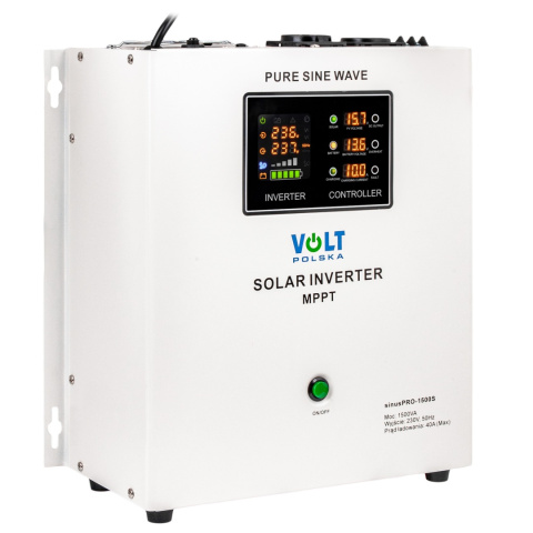 Zestaw Solarny Sinus Pro 1500S Panel 415W Akumulator 100Ah