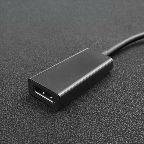 Adapter USB typ C męski/DP żeński | 4K | 23cm