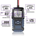 Qoltec Cyfrowy tester akumulatora z wyświetlaczem LCD 12V | 24V | 3Ah-400Ah