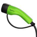 Qoltec Mobilna ładowarka do samochodu elektrycznego EV z regulacją 2w1 Typ2 | 11kW | CEE 5 PIN | LCD | 3 fazy | Przenośna |5m