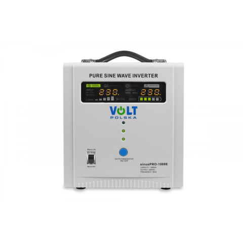 Sinus Pro 1500E + Akumulator GEL VPRO Premium 220Ah Zestaw awaryjny