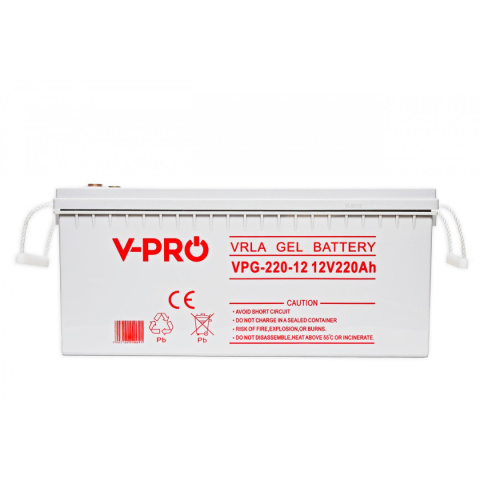 Sinus Pro 1500E + Akumulator GEL VPRO Premium 220Ah Zestaw awaryjny