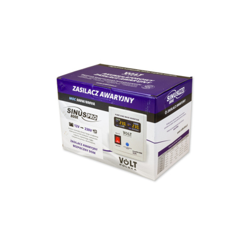 UPS Sinus Pro 800E + Akumulator VPRO 100Ah Zestaw awaryjny