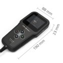 Qoltec Cyfrowy analyzer tester akumulatora 3w1 z wyświetlaczem LCD 6V | 12V | 24V | 30Ah-200Ah
