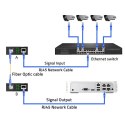 Qoltec Dwukierunkowy Media Konwerter SWITCH Ethernet 1x RJ45 1x SFP| 1000Mb/s | 5V