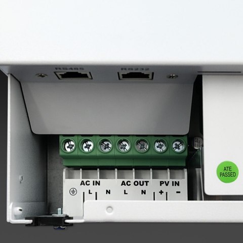 Qoltec Hybrydowy inwerter solarny Off-Grid 3500W | 100A | 24V | MPPT | BMS | opcja Wi-fi |Sinus | Power factor 1.0