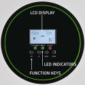 Qoltec Hybrydowy inwerter solarny Off-Grid 6200W | 120A | 48V | MPPT | BMS | Sinus | opcja Wi-Fi | Power Factor 1.0