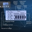 Qoltec Inteligentna mikroprocesorowa ładowarka 12V | 12.6V | 24V | Prostownik z funkcją naprawy do akumulatora AGM GEL LiFePO4 |