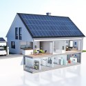 Qoltec Jednofazowy elektroniczny licznik | miernik zużycia energii na szynę DIN | Wi-fi | TUYA | 230V | LCD