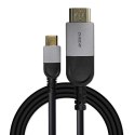 Qoltec Kabel Super high speed USB-C na HDMI 4K | 60Hz | 32AWG | 2m