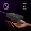 Qoltec Ładowarka sieciowa 90W GaN Super Fast SLIM | PD | 5-20V | 4.5A | USB-C 3.1 | Laptop | MacBook | Smartfon | + kabel