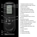 Qoltec Miernik grubości lakieru z wyświetlaczem LCD | 0 ~ 2000um