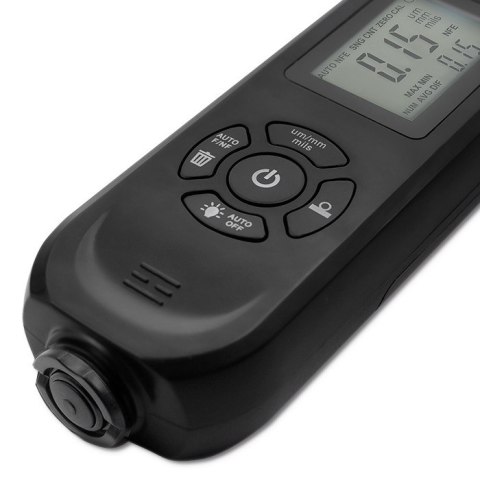 Qoltec Miernik grubości lakieru z wyświetlaczem LCD | 0 ~ 2000um