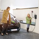 Qoltec Mobilna ładowarka do samochodu elektrycznego EV z regulacją 2w1 Typ2 | 11kW | 3 Fazy | CEE 5 PIN| LCD |Przenośna | Wallbo