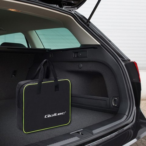 Qoltec Mobilna ładowarka do samochodu elektrycznego EV z regulacją 2w1 Typ2 | 11kW | 3 Fazy | CEE 5 PIN| LCD |Przenośna | Wallbo