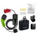 Qoltec Mobilna ładowarka do samochodu elektrycznego EV z regulacją 2w1 Typ2 | 11kW | 3 Fazy | CEE 5 PIN| LCD |Przenośna | Wallbo