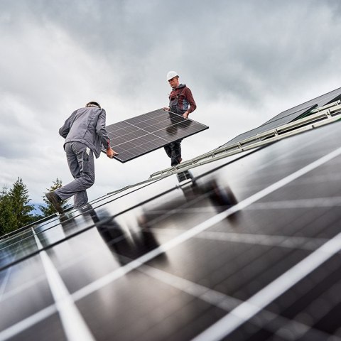 Qoltec Przetwornica solarna Monolith 3w1 z funkcją ładowania AC | MPPT | UPS | ATS | 1000W | 2000W | 12V na 230V | Czysty Sinus