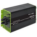Qoltec Przetwornica solarna Monolith 3w1 z funkcją ładowania AC | MPPT | UPS | ATS | 3000W | 6000W | 12V na 230V | Czysty Sinus