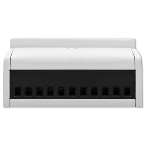 Qoltec Trójfazowy dwukierunkowy elektroniczny licznik | miernik zużycia energii na szynę DIN | 400V | 100A | LCD | 4P
