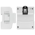 Qoltec Trójfazowy elektroniczny licznik | miernik zużycia energii na szynę DIN | 400V | 100A | LCD | 4P