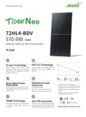 Panel Jinko Solar JKM590-72HL4-BDV 590Wp (BiFacial)