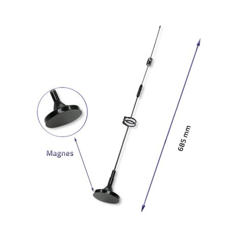 Qoltec Antena GSM 800-2100mhz | Wewnętrzna