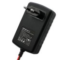 Qoltec Automatyczna ładowarka do akumulatora AGM GEL STD 6V 12V Prostownik 30W