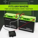 Qoltec Balanser napięcia 24V do akumulatorów 2 x 12V | 5A | LiFePO4 AGM GEL