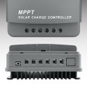 Qoltec Solarny regulator ładowania MPPT z czujnikiem temperatury 10A |12V / 24V | LCD | 2 x USB | Bluetooth | APP | GEL | LiFePO