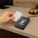 Qoltec Stacja ładowania EV 2w1 Typ2 | 22kW | Wi-fi | LCD | RFID | 3 fazy | Wallbox | 5m