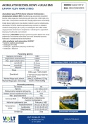 Akumulator LiFePO4 12,8V 100Ah + Prostownik Enerblock ENR12-10