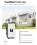 V-TAC-DEYE SUN-8K-SG05LP3-EU-SM2; 3-FAZOWY NISKONAPIĘCIOWY INWERTER HYBRYDOWY O MOCY 8kW; IP65