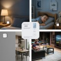 Qoltec Certyfikowany bezprzewodowy Czujnik tlenku węgla (czadu) z baterią | detektor CO | żywotność sensora 10 lat | alarm 85dB