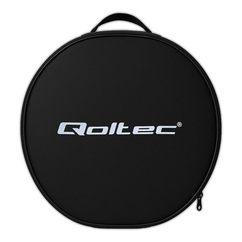 Qoltec Mobilna ładowarka do samochodu elektrycznego EV z regulacją 2w1 Typ2 | 11kW | 400V | Wi-fi | LCD | Przenośna | Wallbox | 