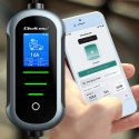 Qoltec Mobilna ładowarka do samochodu elektrycznego EV z regulacją 2w1 Typ2 | 22kW | 400V | Wi-fi | TUYA | SMART LIFE | LCD | Pr