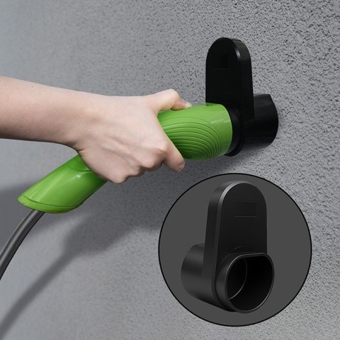 Qoltec Mobilna ładowarka do samochodu elektrycznego EV z regulacją 2w1 Typ2 | 22kW | 400V | Wi-fi | TUYA | SMART LIFE | LCD | Pr