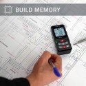 Qoltec Precyzyjny cyfrowy dalmierz laserowy z poziomicą | podświetlany LCD | 120m