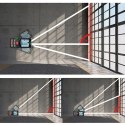 Qoltec Precyzyjny cyfrowy dalmierz laserowy z poziomicą | podświetlany LCD | 120m