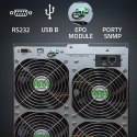 Qoltec Zasilacz awaryjny UPS 3- fazowy | 10kVA | LCD | EPO | USB | On-line | High frequency