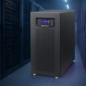 Qoltec Zasilacz awaryjny UPS 3- fazowy | 10kVA | LCD | EPO | USB | On-line | High frequency