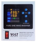 ZESTAW ZASILANIA AWARYJNEGO SINUS PRO 1100E PLUS (700/1100W) + LiFePO4 12,8V 100Ah(150A)