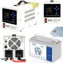 ZESTAW ZASILANIA AWARYJNEGO SINUS PRO 1100E PLUS (700/1100W) + LiFePO4 12,8V 100Ah(150A)