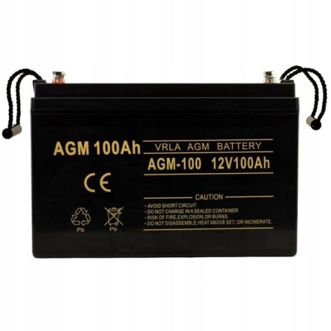 Zasilacz Sinus Pro 1000E + Akumulator 100Ah Zestaw Awaryjny UPS