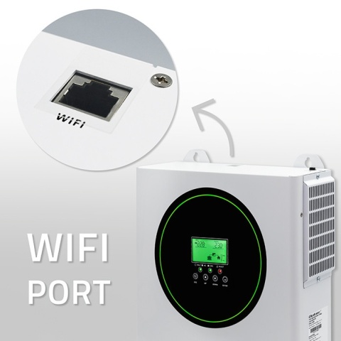 Zestaw Fotowoltaiczny Off-Grid 1500W | Inwerter MPPT + Panel 455W-2szt. + Akumulator GEL 100Ah + Kable