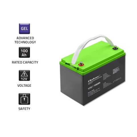 Zestaw Fotowoltaiczny Off-Grid 1500W | Inwerter MPPT + Panel 455W-2szt. + Akumulator GEL 100Ah + Kable