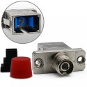 Qoltec Adapter hybrydowy SC/UPC - FC/UPC | Simplex | Singlemode